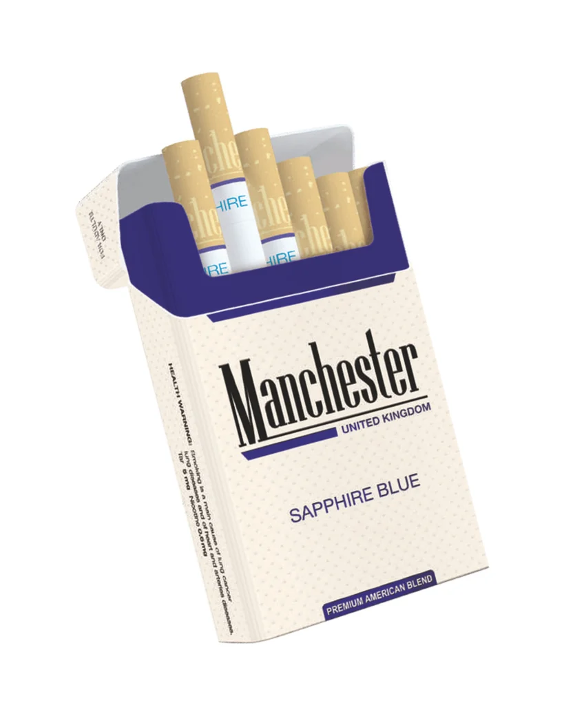 Manchester Sapphire Blue — фото пачки